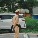 Police Officer in Public