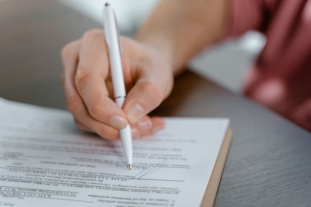 Signed Business Contract